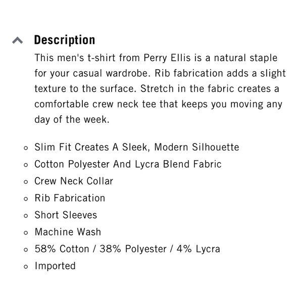 Perry Ellis Knit Shirt - Picture 7 of 7